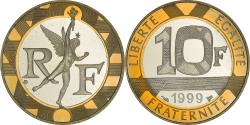 World Coins - Coin, France, Génie, 10 Francs, 1999, Paris, Proof / BE,