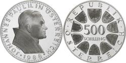 World Coins - Austria, 500 Schilling, 1988, Vienna, Proof, Silver, , KM:2985