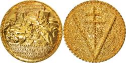World Coins - France, Medal, Hommage au Général de Gaulle, Churchill, WAR, De Jaeger