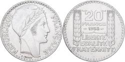 World Coins - France, 20 Francs, Turin, 1938, Paris, Silver, , Gadoury:852, KM:879