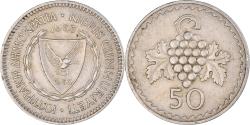 World Coins - Coin, Cyprus, 50 Mils, 1963