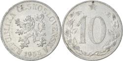 World Coins - Coin, Czechoslovakia, 10 Haleru, 1953, , Aluminum, KM:38