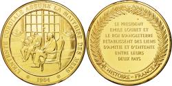 World Coins - France, Medal, French Third Republic, History, , Vermeil