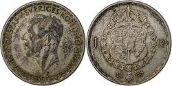 World Coins - Sweden, Gustaf V, Krona, 1947, Silver, , KM:814