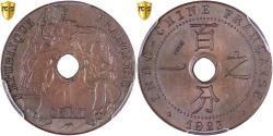 World Coins - French Indochina, 1 Cent, 1923, Poissy, Pattern, Bronze, PCGS,
