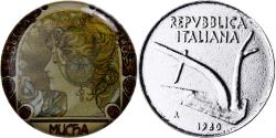 World Coins - Italy, 10 Lire, 1979, Mucha, Aluminum,