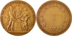 World Coins - France, Medal, French Third Republic, Arts & Culture, , Bronze