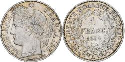 World Coins - Coin, France, Cérès, Franc, 1894, Paris, , Silver, KM:822.1
