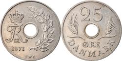 World Coins - Coin, Denmark, Frederik IX, 25 Öre, 1971, Copenhagen, , Copper-nickel