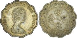 World Coins - Coin, Hong Kong, Elizabeth II, 20 Cents, 1978, Royal Mint,