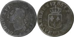 World Coins - France, Louis XVI, Liard, 1786, Lille, Copper, , Gadoury:348