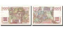 World Coins - France, 100 Francs, Jeune Paysan, 1948, 1948-07-15, AU(55-58), Fayette:28.19