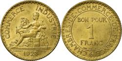 World Coins - Coin, France, Chambre de commerce, Franc, 1923, Paris,