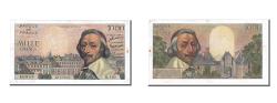 World Coins - Banknote, France, 1000 Francs, 1 000 F 1953-1957 ''Richelieu'', 1955