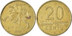 World Coins - Coin, Lithuania, 20 Centu, 2007