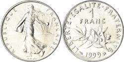 World Coins - Coin, France, Semeuse, Franc, 1999, Paris, O.Roty, , Nickel, KM:925.1
