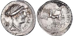 Ancient Coins - Coin, Plautia, Denarius, 57 BC, Rome, , Silver, Crawford:420/2a