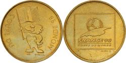 World Coins - France, Medal, France 98, Coupe du Monde de Football, Footix,