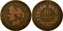 World Coins - Coin, France, Cérès, 10 Centimes, 1879, Paris, , Bronze, KM:815.1