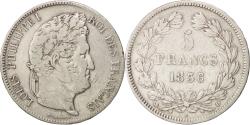 World Coins - Coin, France, Louis-Philippe, 5 Francs, 1836, Lyon, , Silver, KM:749.4