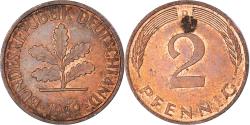 World Coins - Coin, GERMANY - FEDERAL REPUBLIC, 2 Pfennig, 1989