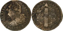 World Coins - France, Louis XVI, 2 Sols, 1791 / AN 3, Paris, Métal de cloche,