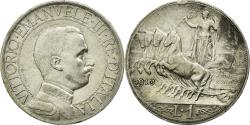 World Coins - Coin, Italy, Vittorio Emanuele III, Lira, 1910, Rome, , Silver, KM:45