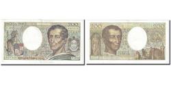 World Coins - France, 200 Francs, Montesquieu, 1990, AU(55-58), Fayette:70.10a, KM:155d