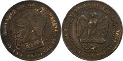 World Coins - France, Napoleon III, 5 Centimes, 1870, Paris, Satirique, Bronze,