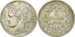 World Coins - Coin, France, Cérès, 5 Francs, 1850, Strasbourg, , Silver