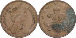 World Coins - Great Britain, Elizabeth II, 2 New Pence, 1979, Bronze, , KM:916