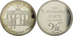 World Coins - France, Medal, Les événements forts de votre vie, Chute du mur de Berlin
