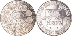 World Coins - France, Medal, 1er Janvier 1999, Euro Parité, EUROPA, Politics, 1999