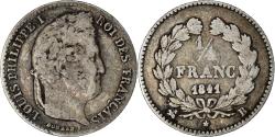 World Coins - Coin, France, Louis-Philippe, 1/4 Franc, 1841, Rouen, , Silver
