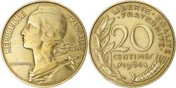 World Coins - Coin, France, Marianne, 20 Centimes, 1964, Paris, , Aluminum-Bronze