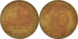 World Coins - Coin, GERMANY - FEDERAL REPUBLIC, 10 Pfennig, 1972, Karlsruhe, , Brass