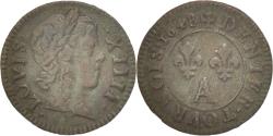 World Coins - France, Louis XIV, Denier Tournois, 1648, Paris, Copper, , CGKL:552
