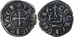 World Coins - Frankish Greece, Principality of Achaea, Florent de Hainaut, Denier, 1289-1297