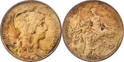 World Coins - France, 5 Centimes, Daniel-Dupuis, 1914, Paris, Bronze, , Gadoury:165