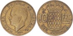 World Coins - Coin, Monaco, 10 Francs, 1951