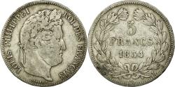 World Coins - Coin, France, Louis-Philippe, 5 Francs, 1834, Nantes, , Silver