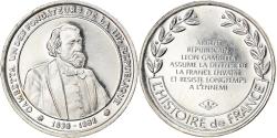 World Coins - France, Medal, Léon Gambetta, Politics, , Silver