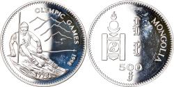 World Coins - Coin, Mongolia, 500 Tugrik, 1998, , Silver, KM:155