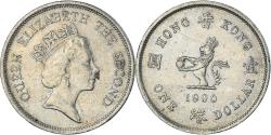 World Coins - Coin, Hong Kong, Dollar, 1990