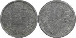 World Coins - Germany, Stadt Iserlohn, 10 Pfennig, 1917, , Zinc