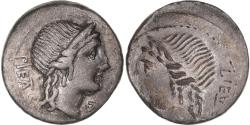 Ancient Coins - Coin, Herennia, Denarius, 108-107 BC, Rome, Incuse strike, , Silver