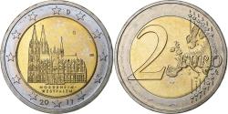 World Coins - GERMANY - FEDERAL REPUBLIC, 2 Euro, 2011, Karlsruhe, Bi-Metallic, , KM:285