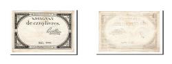 World Coins - Banknote, France, 5 Livres, 1793, Berthier, AU(55-58), KM:A76, Lafaurie:171
