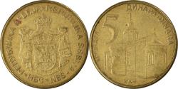 World Coins - Coin, Serbia, 5 Dinara, 2009