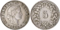World Coins - Coin, Switzerland, 5 Rappen, 1951